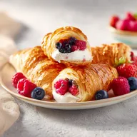 Berry Croissant Puff: Silky and Crisp