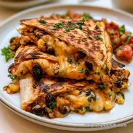 Black Bean Quesadillas in 25 Minutes