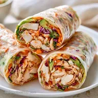 Chicken Avocado Rolls in 15 Minutes