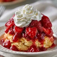 Classic Strawberry Shortcake: Flaky