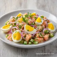 Creamy Canned Salmon Salad in 10 Minutes