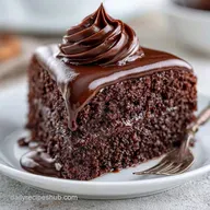 Double Chocolate Zucchini Cake: Fudgy