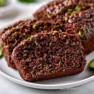 Chocolate Zucchini Bread for 10 Slices