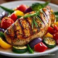 Grilled Chicken & Veggies in 30 Min
