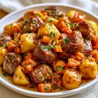 Ground Lamb With Potatoes in 35 Minutes