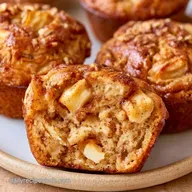 Apple Muffins with Rolled Oats