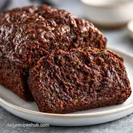 Chocolate Banana Zucchini Bread: Baked