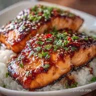 Japanese Salmon Rice Bowl in 30 Minutes