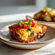 Keto Taco Bake: A Cheesy Low Carb Meal