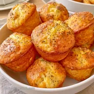Lemon Poppy Seed Muffins in 61 Minutes