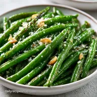 Easy Perfect Roasted Green Beans Recipe