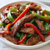 Steak and Pepper Stir Fry in 25 Minutes