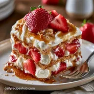 No-Bake Strawberry Icebox Cake