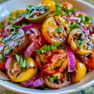 Summer Tomato Salad in 15 Minutes