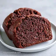 Tender Chocolate Zucchini Bread: Moist
