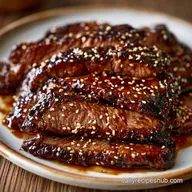 Teriyaki Flank Steak for 6 Servings