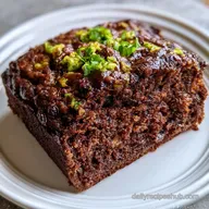Baked Chocolate Zucchini Banana Bread