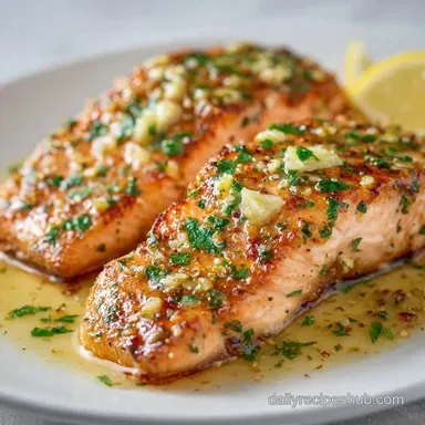 Garlic Butter Salmon in 15 Minutes