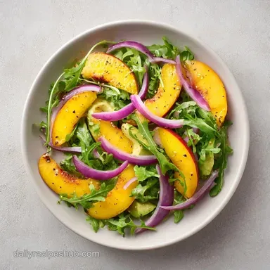 A Summer Salad with The Moment in 25 Min Recipe Card