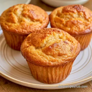 Air Fryer Banana Muffins in 22 Minutes Recipe Card