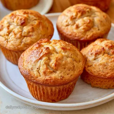 Air Fryer Banana Muffins in 22 Minutes