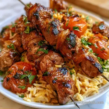 Kabob Koobideh for 6 Servings Recipe Card