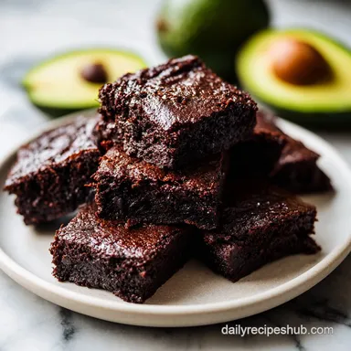 Avocado Black Bean Brownies Recipe in 35 Minutes