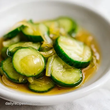 Bread and Butter Pickles: Shatter Crisp Recipe Card