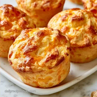 Cheddar Cheese Muffins in 35 Minutes