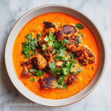 Chicken Tikka Masala for 4 Servings Recipe Card