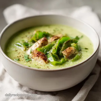 Chile Relleno Soup in 35 Minutes Recipe Card