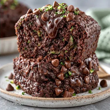 Chocolate Zucchini Banana Bread in 65 Min