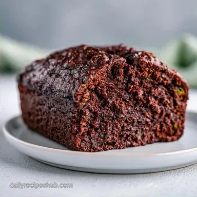 Chocolate Zucchini Loaf for 12 Servings