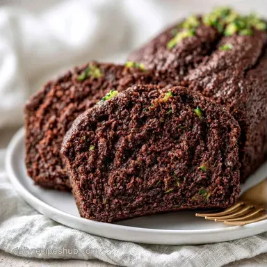 Classic Chocolate Zucchini Bread: Tender Recipe Card
