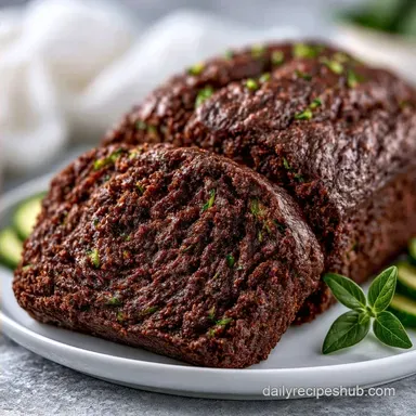 Classic Chocolate Zucchini Bread: Tender
