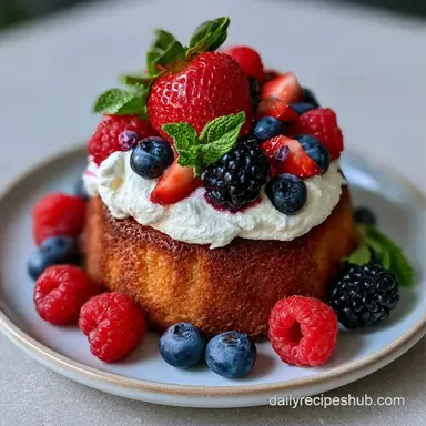 Classic Southern Summer Cake: Tender Recipe Card