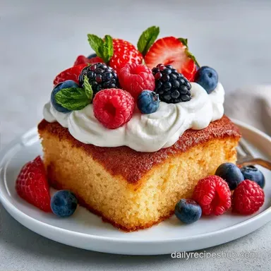 Classic Southern Summer Cake: Tender