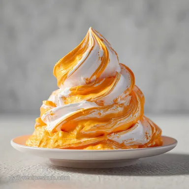 Creamsicle Slushy for 4 Servings Recipe Card