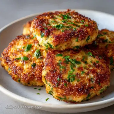 Crispy Canned Salmon Cakes: Meal Prep
