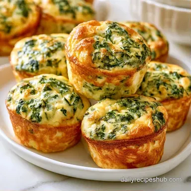 Egg White Muffins with Cottage Cheese Recipe Card