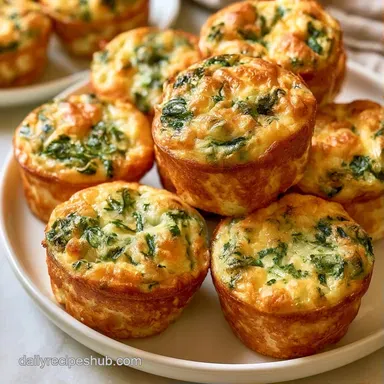 Cottage Cheese Egg White Muffins Recipe Card