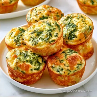Egg White Muffins with Cottage Cheese