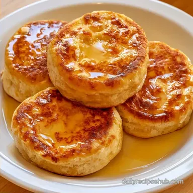 English Muffins in Air Fryer in 7 Minutes