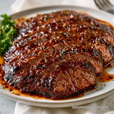 Flank Steak Slow Cooker Fajitas for 8