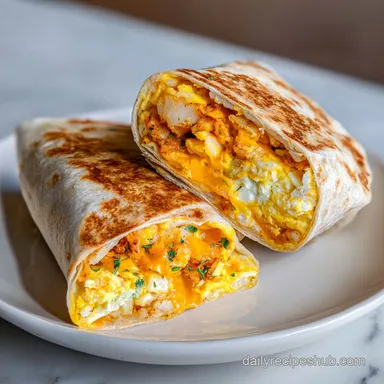 Freezer Breakfast Burritos: Meal Prep