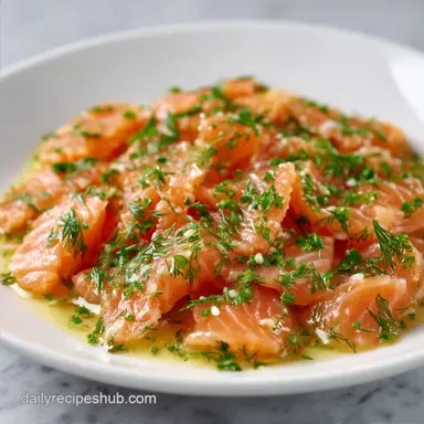 Fresh Dill Salmon Salad for 4 Servings