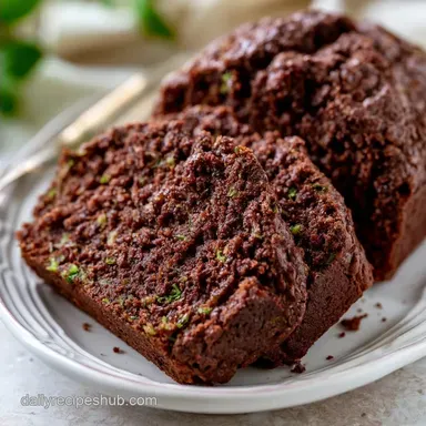 Chocolate Banana Zucchini Bread: GF