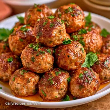 Lamb Meatballs Greek in 30 Minutes Recipe Card