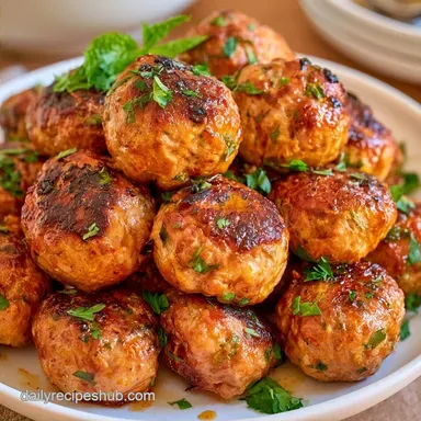 Lamb Meatballs Greek in 30 Minutes