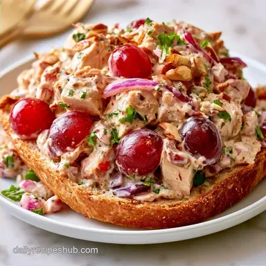 Greek Yogurt Chicken Salad in 10 Minutes